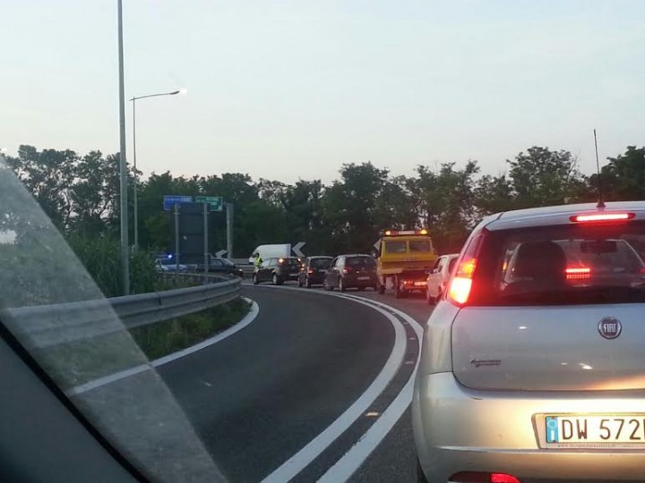 Incidente in A14. Morto motociclista