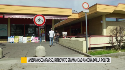 Anziano scomparso, ritrovato stamane ad Ancona dalla Polfer – VIDEO item-thumbnail