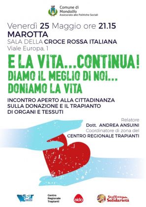 Mondolfo, incontro su donazione organi e tessuti item-thumbnail