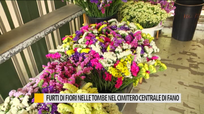 Furti di fiori nelle tombe nel cimitero centrale di Fano – VIDEO item-thumbnail