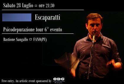 “Escaparatti”: stasera il monologo al Bastione Sangallo di Fano item-thumbnail