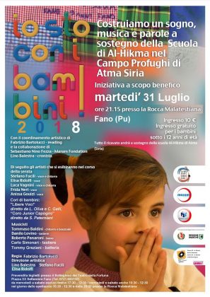“Io sto con i bambini”: il 31 luglio iniziativa a scopo benefico alla Rocca Malatestiana di Fano item-thumbnail