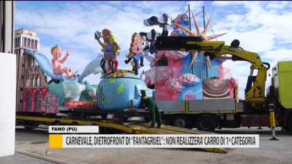 Carnevale, dietrofront di “Fantagruel”: non realizzerà carro di prima categoria – VIDEO item-thumbnail