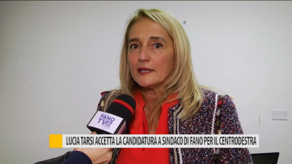 Lucia Tarsi accetta la candidatura a sindaco di Fano per il centrodestra – VIDEO item-thumbnail