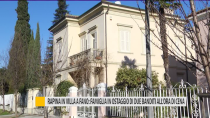 Rapina in villa a Fano: famiglia in ostaggio di due banditi all’ora di cena – VIDEO item-thumbnail