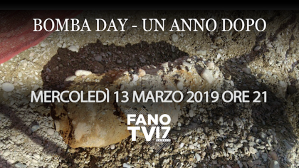 BOMBA DAY – UN ANNO DOPO: questa sera approfondimento speciale su Fano TV item-thumbnail