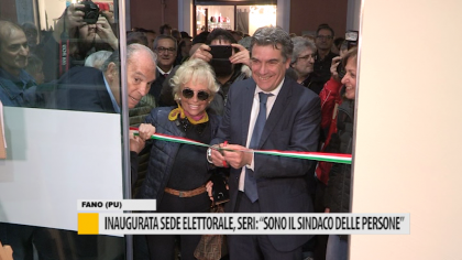 Inaugurata sede elettorale, Seri: “Sono il sindaco delle persone” – VIDEO item-thumbnail