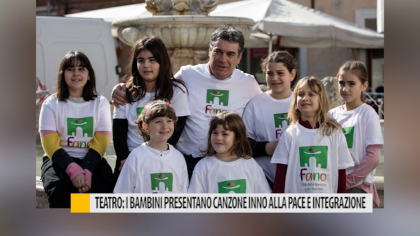 Teatro: i bambini presentano una canzone inno alla pace e all’integrazione – VIDEO item-thumbnail