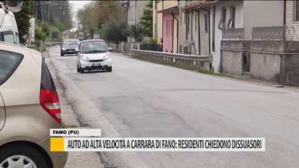 Auto ad alta velocità a Carrara di Fano: residenti chiedono dissuasori – VIDEO item-thumbnail