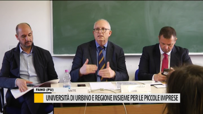 Università di Urbino e regione insieme per le piccole imprese – VIDEO item-thumbnail