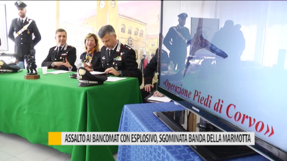 Assalto ai bancomat con esplosivo, sgominata “banda della marmotta” – VIDEO item-thumbnail