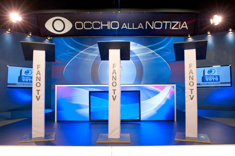 Il confronto televisivo su FanoTV – FOTO