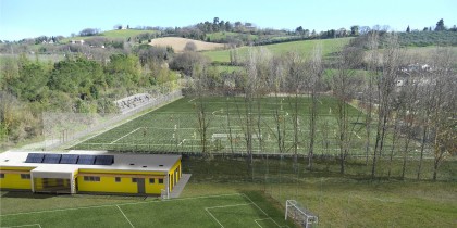 Nuovo campo da calcio omologato per la serie A. Sarà inaugurato mercoledì all’Arzilla item-thumbnail