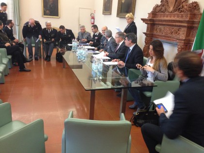 prefetto pizzi comitato ordine e sicurezza