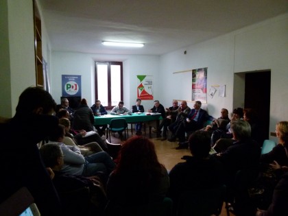 segreteria e gruppo pd marche