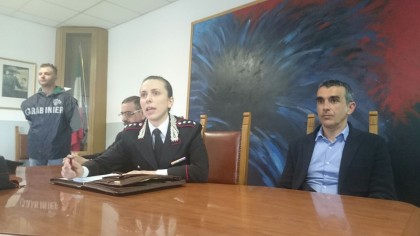 Francesca Baldacci capitano comandante carabinieri urbino