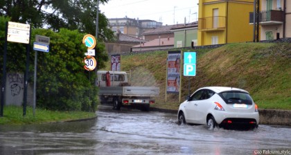 sottopasso lido allagato 2 maltempo pioggia