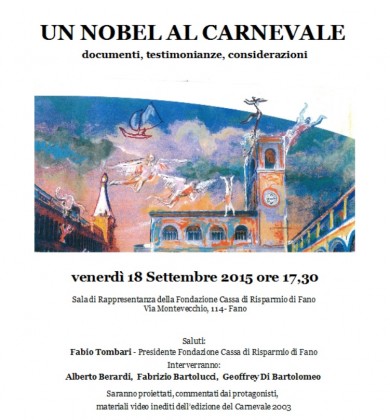 un nobel al carnevale dario fo