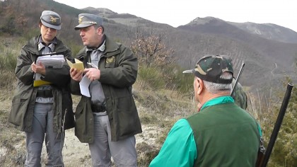 BRACCONIERI FORESTALE  controllo valichi montani 2