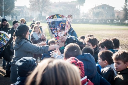 Assessore Del Bianco al campo del Fano Rugby