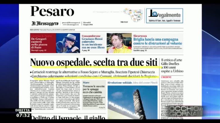 Occhio ai GIORNALI 9/6/2016