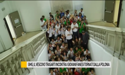 GMG, il Vescovo Trasarti incontra i giovani fanesi tornati dalla Polonia – VIDEO item-thumbnail