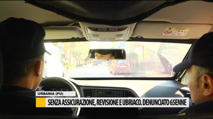 Senza assicurazione, revisione e ubriaco, denunciato 65enne item-thumbnail