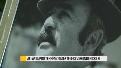 All’asta pro terremotati 6 quadri di Virginio Ridolfi item-thumbnail