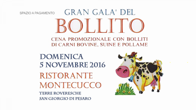 Gran Galà del Bollito – Ristorante Montecucco (5 novembre 2017)