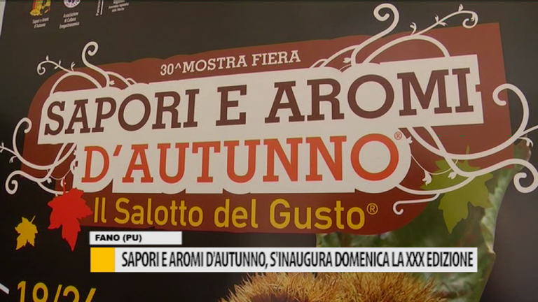 “Sapori e aromi d’autunno”, s’inaugura domenica la XXX edizione – VIDEO