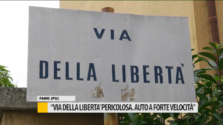 “Via della Libertà pericolosa. Auto a forte velocità” – VIDEO