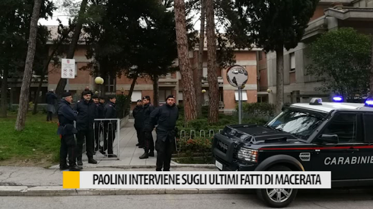 Luca Paolini interviene sugli ultimi fatti di cronaca di Macerata – VIDEO Luca Paolini interviene sugli ultimi fatti di cronaca di Macerata – VIDEO