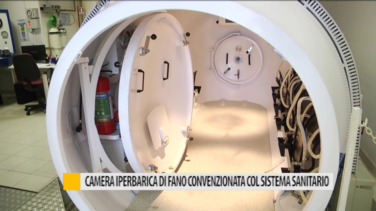 Camera iperbarica di Fano convenzionata col sistema sanitario – VIDEO