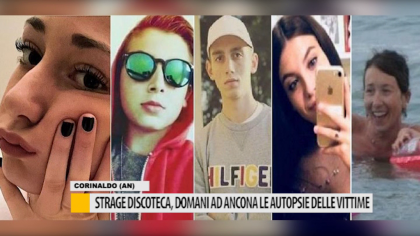 Strage discoteca, domani ad Ancona le autopsie delle vittime – VIDEO item-thumbnail