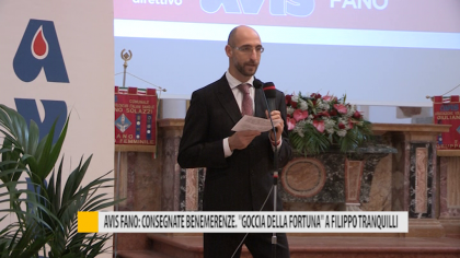 Avis Fano: consegnate benemerenze. “Goccia della Fortuna” a Filippo Tranquilli – VIDEO item-thumbnail