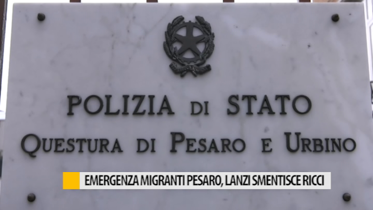 Emergenza migranti Pesaro, Lanzi smentisce Ricci – VIDEO Emergenza migranti Pesaro, Lanzi smentisce Ricci – VIDEO