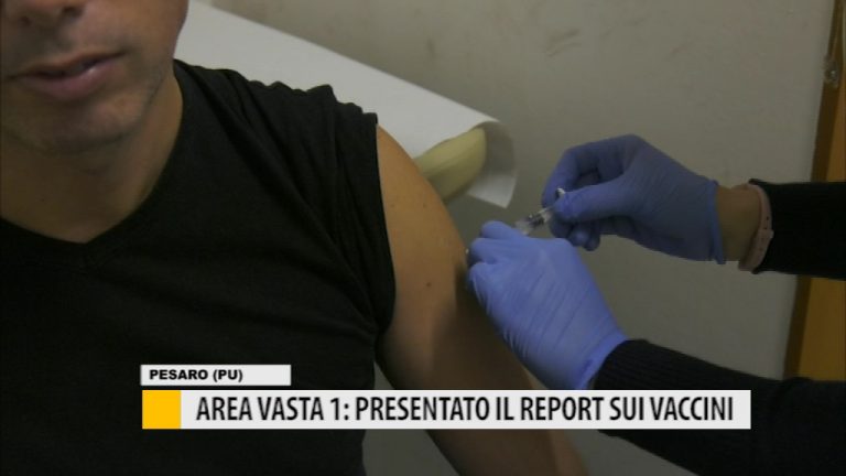 Area vasta 1: presentato il report sui vaccini – VIDEO