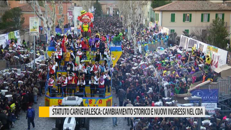 Statuto carnevalesca: cambiamento storico e nuovi ingressi nel CDA – VIDEO
