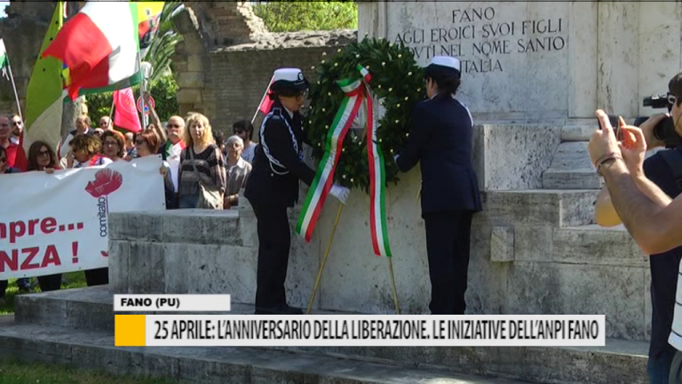 25 aprile: l’anniversario della liberazione. Le iniziative dell’ampi a Fano – VIDEO