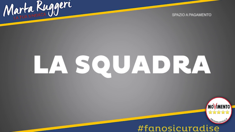 Movimento 5 stelle Fano – La squadra