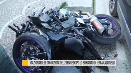 Sono stazionarie le condizioni di salute del 21enne coinvolto in un incidente a Calcinelli item-thumbnail