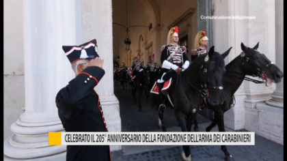 Celebrato il 205° anniversario della fondazione dell’Arma dei Carabinieri – VIDEO item-thumbnail