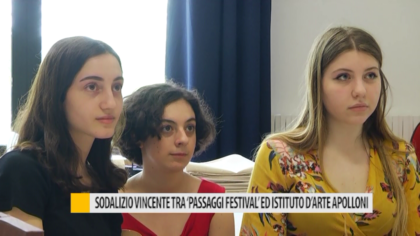 Sodalizio vincente tra Passaggi Festival ed istituto d’arte Apolloni – VIDEO item-thumbnail