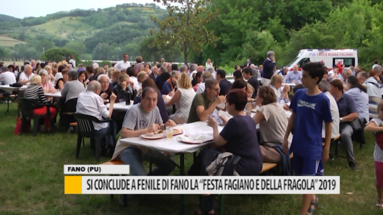 Si conclude a Fenile di Fano la “Festa del fagiano e della fragola” 2019 – VIDEO