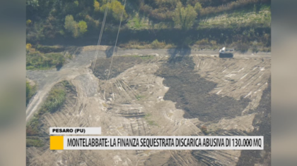 Montelabbate: la Finanza sequestra discarica abusiva di 130.000 mq – VIDEO item-thumbnail