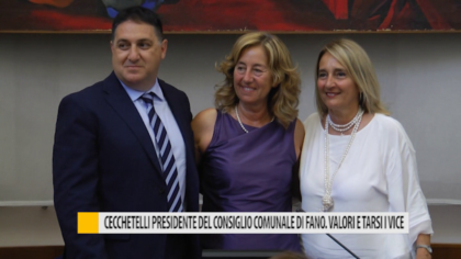 Cecchetelli presidente del consiglio comunale di Fano. Valori e Tarsi i vice – VIDEO item-thumbnail