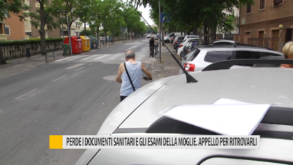 Perde i documenti sanitari e gli esami della moglie, appello per ritrovarli – VIDEO item-thumbnail