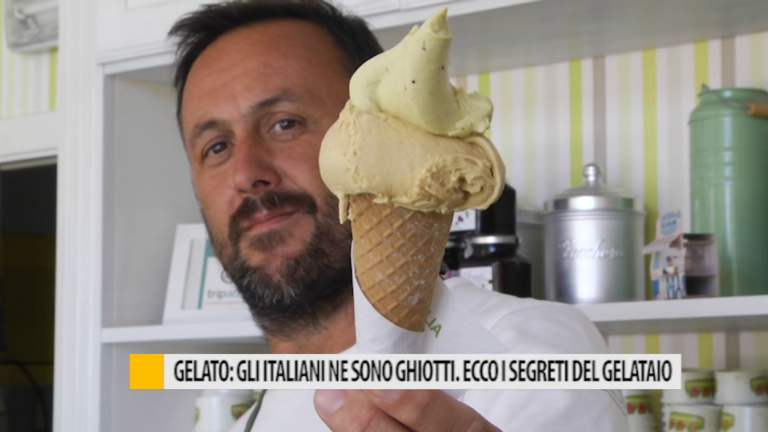 Gelato: gli italiani ne sono ghiotti. Ecco i segreti del gelataio – VIDEO