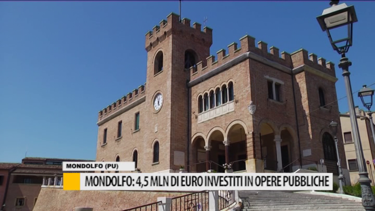Mondolfo: 4,5 milioni di euro investiti in opere pubbliche – VIDEO