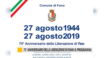 75° anniversario della liberazione di Fano: il programma – VIDEO item-thumbnail